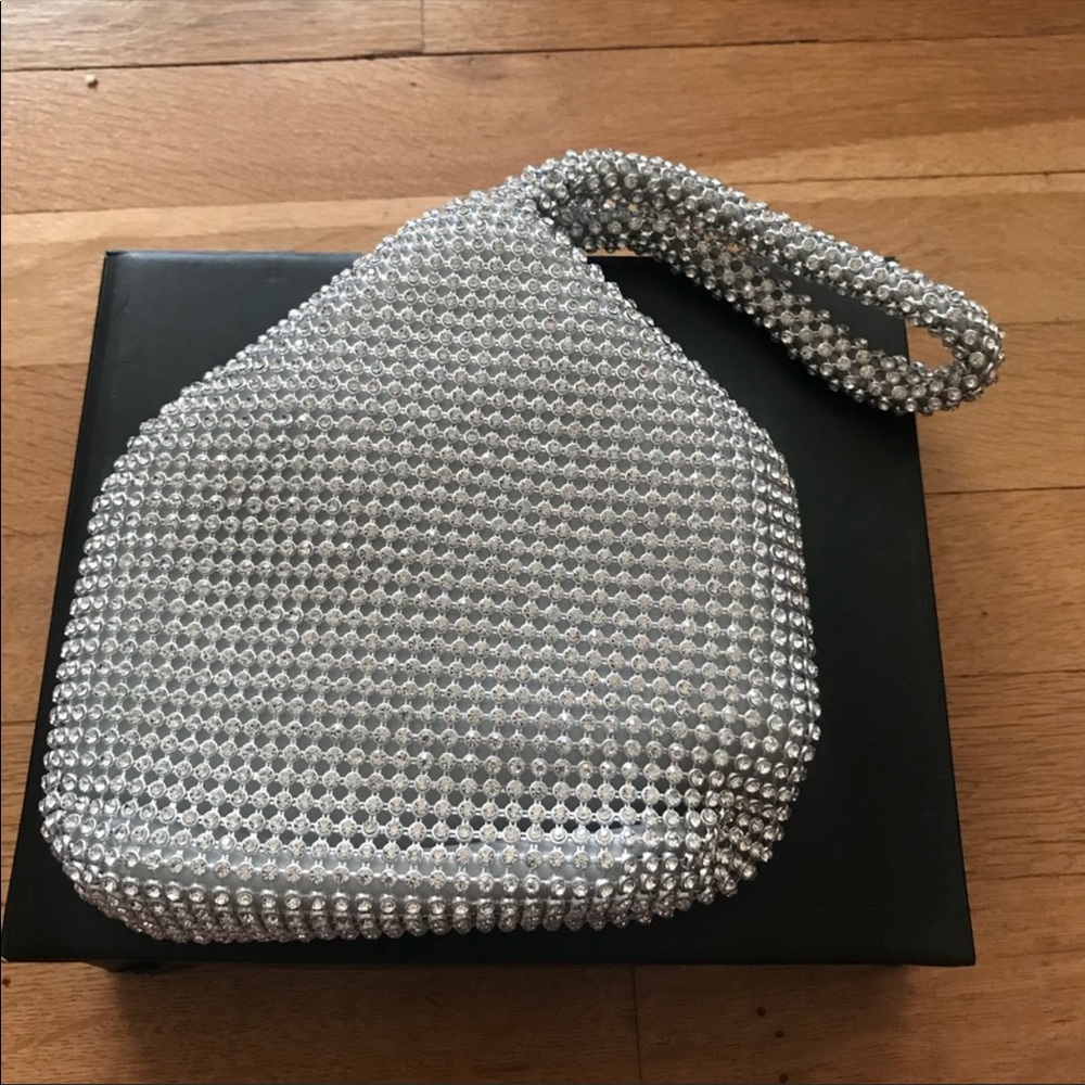 Rhinestone Clutch NWOT